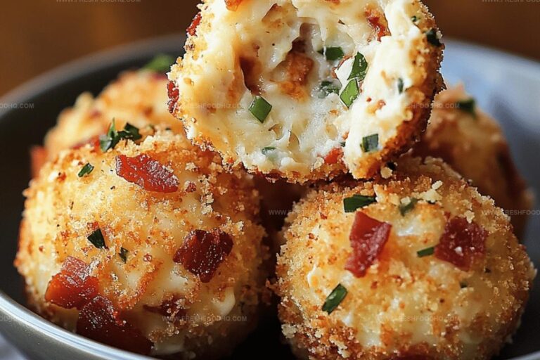 Bacon Jalapeno Popper Cheese Balls Recipe