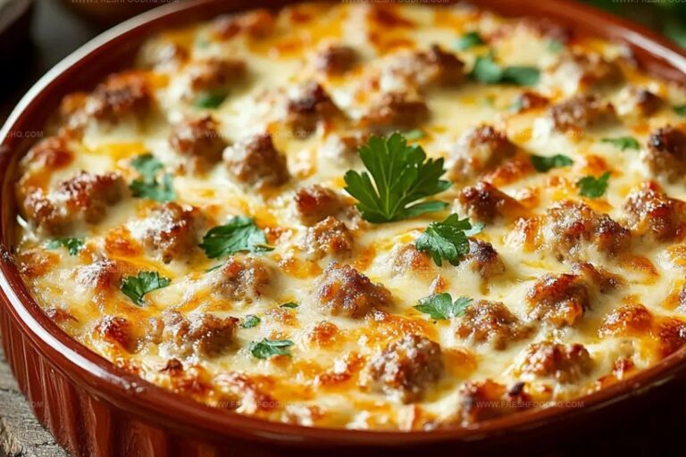 Hot Sausage Cheese Dip Recipe