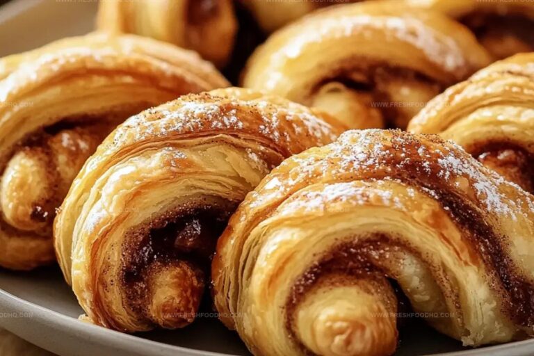 Warm Cinnamon Crescent Twists Recipe
