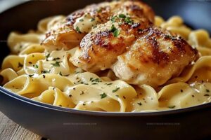 Chicken With Buttered Noodles Recipe