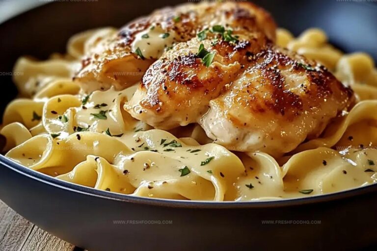 Chicken With Buttered Noodles Recipe