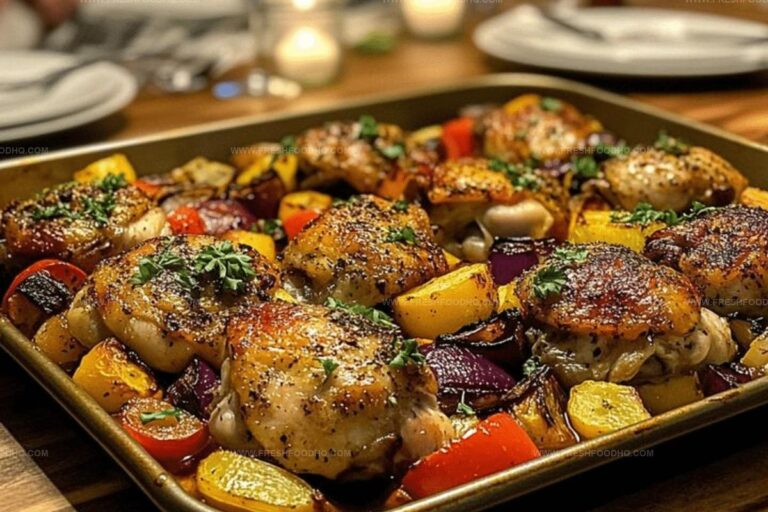 Sheet Pan Chicken and Veggies Recipe