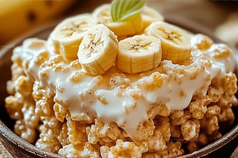 Banana Pudding Rice Krispies Recipe