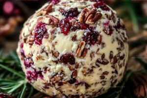 Cranberry Pecan Cheese Ball Recipe