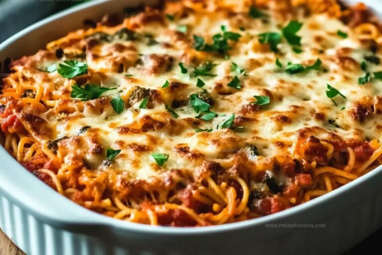 Protein-Packed Spaghetti Casserole Recipe