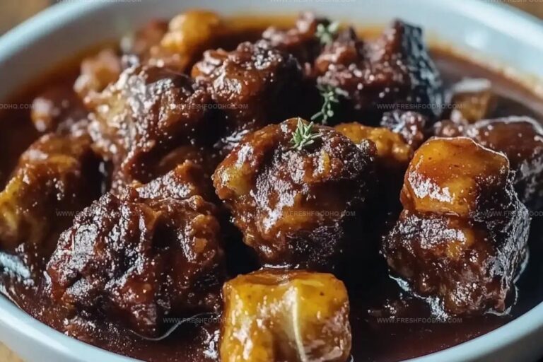 Smothered Oxtails Recipe