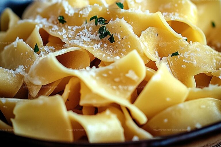 Homemade Egg Noodles Just 5 Ingredients Recipe
