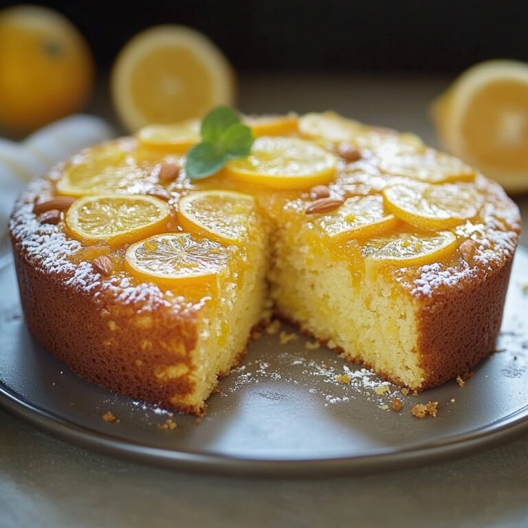 Citrus Almond Cake Recipe
