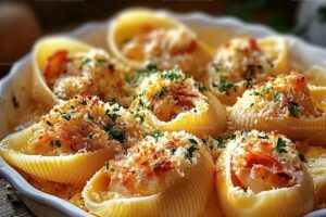 Seafood Stuffed Shells Recipe