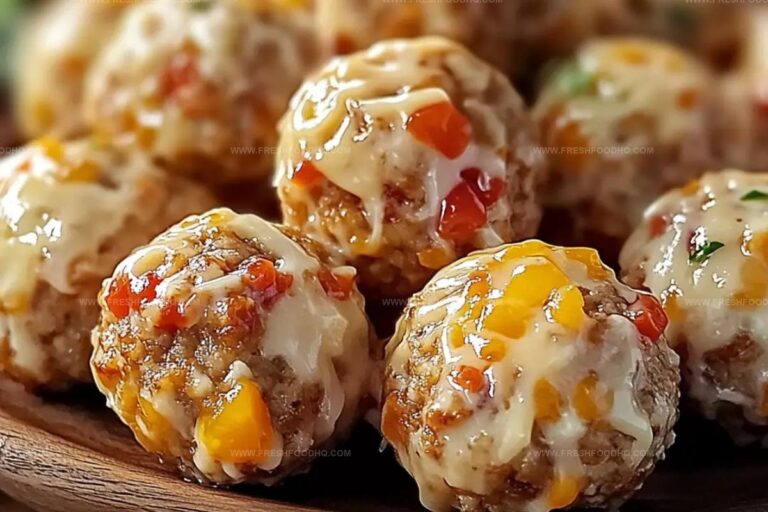 Rotel Cream Cheese Sausage Balls Recipe