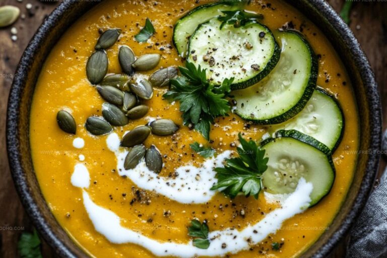 Creamy Pumpkin and Zucchini Soup Recipe