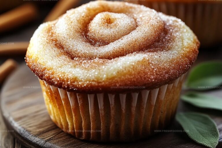 Swirled Cinnamon And Sugar Muffins Recipe
