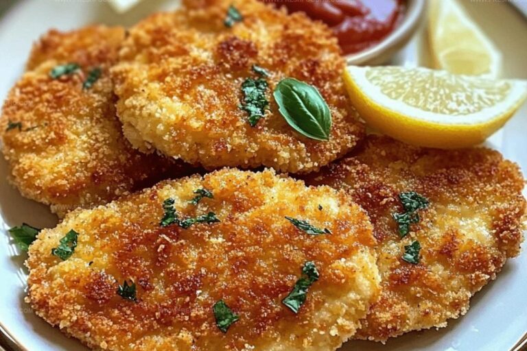 Italian Breaded Chicken Cutlets Recipe