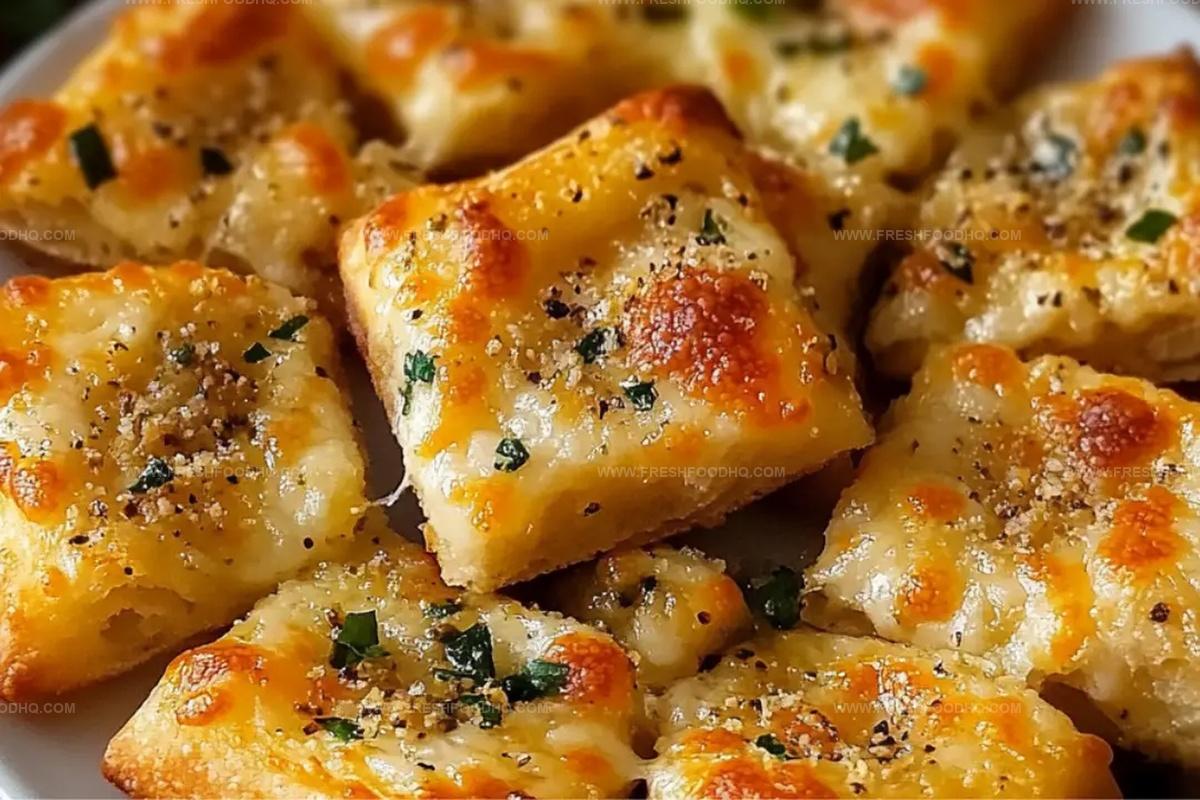 Parmesan Garlic Pizza Rolls Recipe