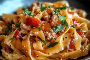 Italian Drunken Noodles Recipe
