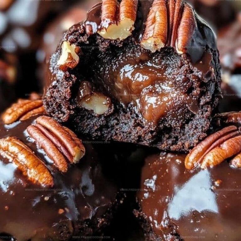Decadent Pecan Pie Brownie Bombs Recipe