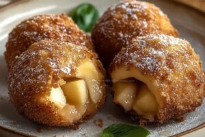Air Fryer Churro Apple Pie Bombs Recipe