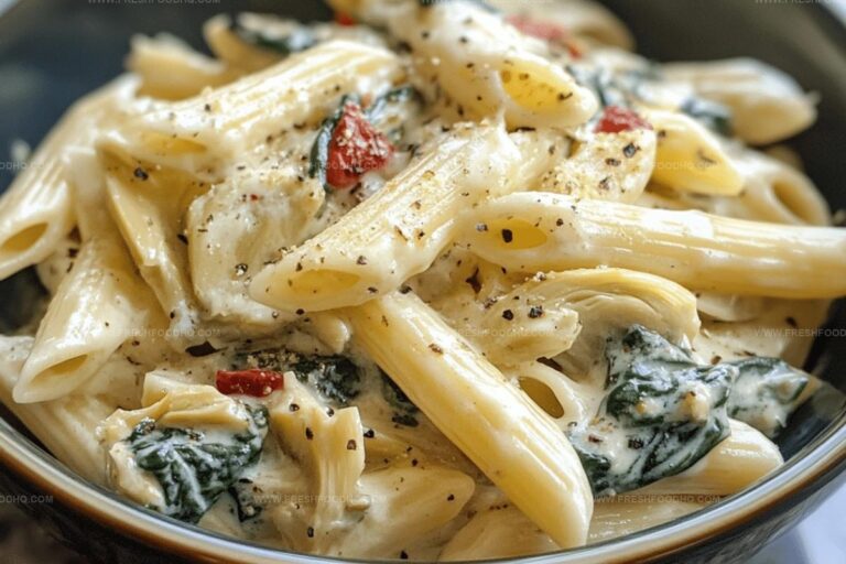 Spinach Artichoke Pasta Recipe