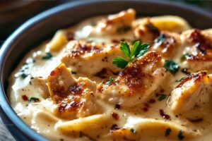 Cheesy Bbq Ranch Chicken Alfredo Recipe