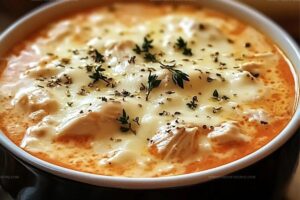 Crock Pot Creamy Chicken Parmesan Soup Recipe