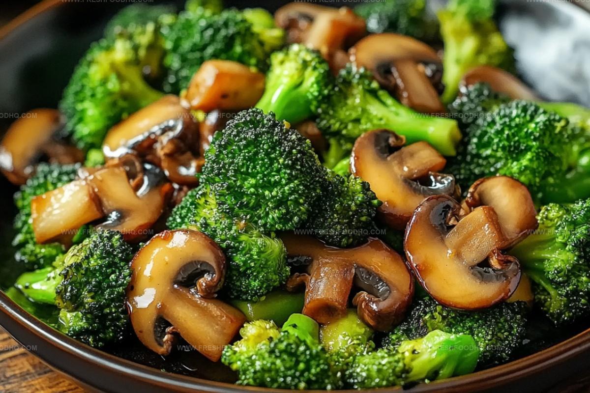 Broccoli And Mushroom Stir Fry Recipe