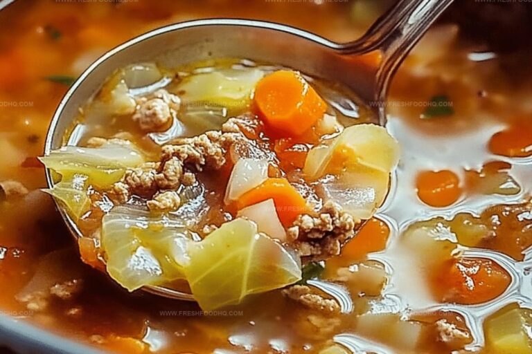 Homemade Cabbage Roll Soup Recipe