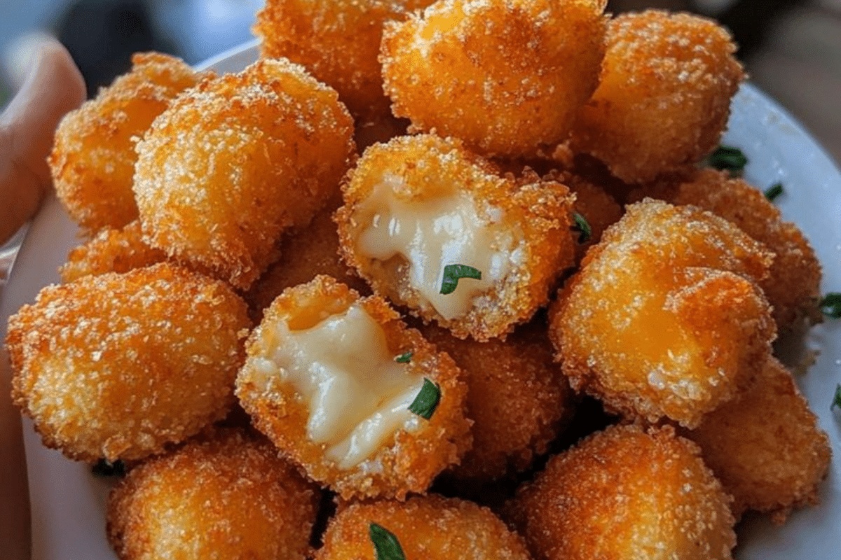 Homemade Fried Cheese Bites Recipe