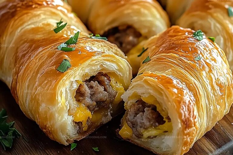Breakfast Sausage Crescent Rolls Recipe