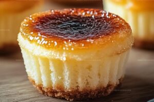 Vanilla Bean Creme Brulee Cheesecake Cupcakes Recipe