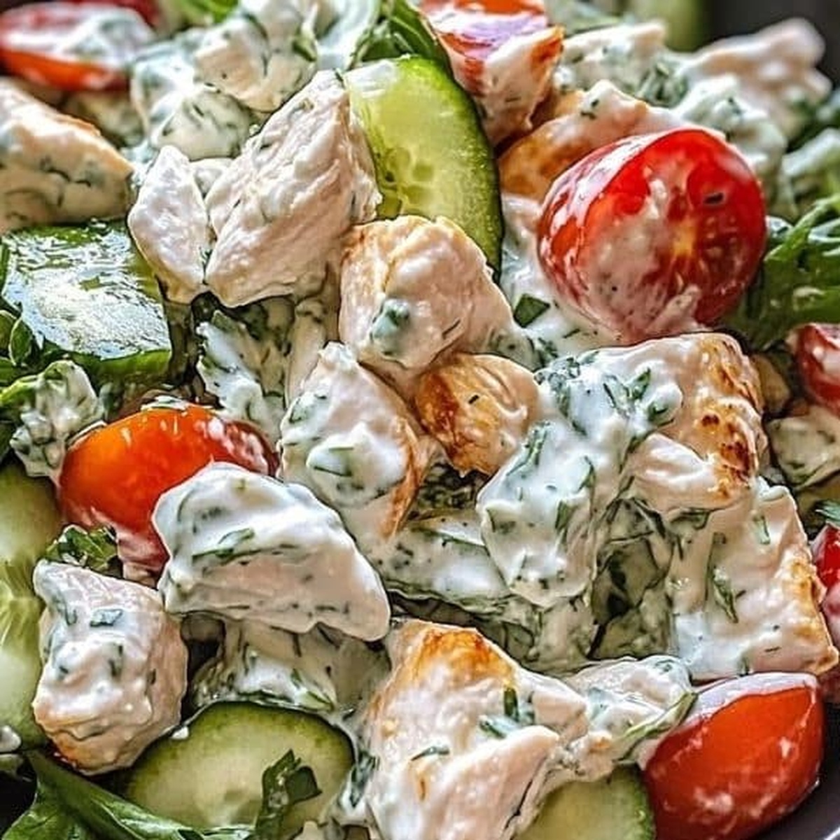 Tzatziki Chicken Salad Recipe