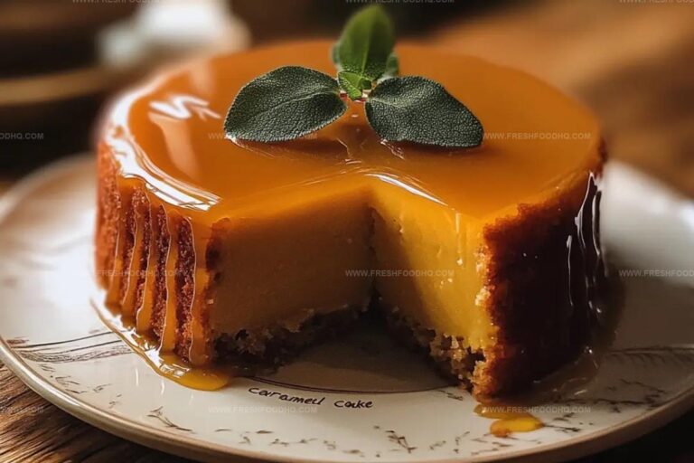 My Caramel Cake From Scratch Recipe