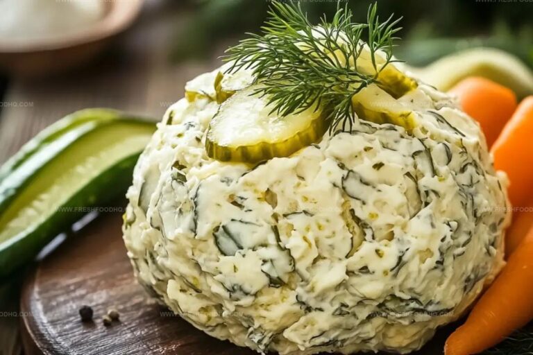 Dill Pickle Cheese Ball Delight Recipe
