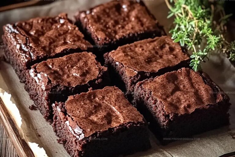 Homemade Brownies Recipe