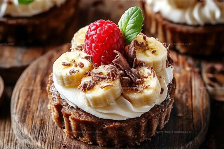 Banana Split Cheesecakes Recipe