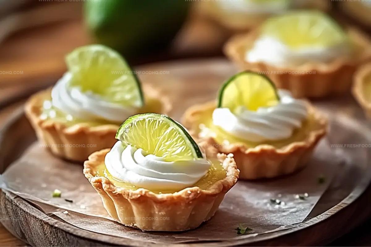 Key Lime Pie Tartlets Recipe