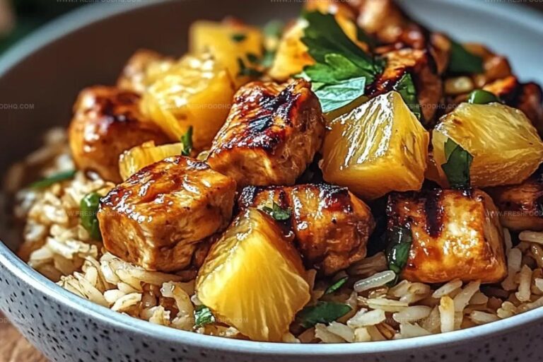 Tropical Pineapple Chicken & Rice Delight Recipe