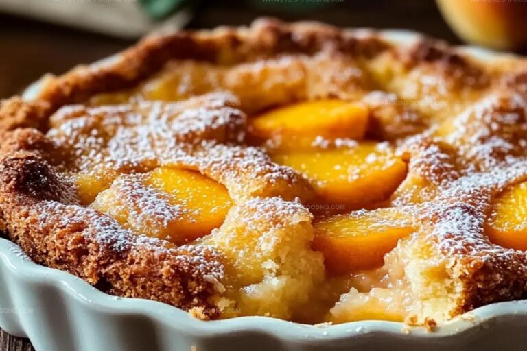 Peach Bliss Dump Cake Recipe