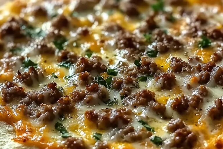 Biscuits And Sausage Gravy Breakfast Pizza Recipe