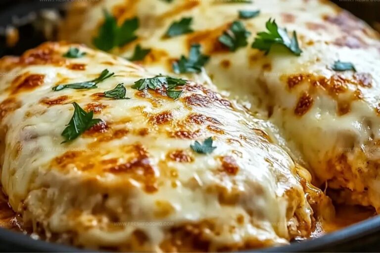 Slow Cooker Cheesy Mozzarella Chicken Recipe