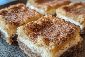 Churro Cheesecake Bars Recipe