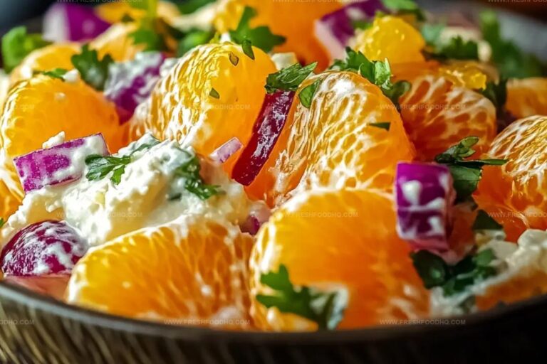 Mandarin Orange Salad Sweet, Creamy, & Irresistible Recipe