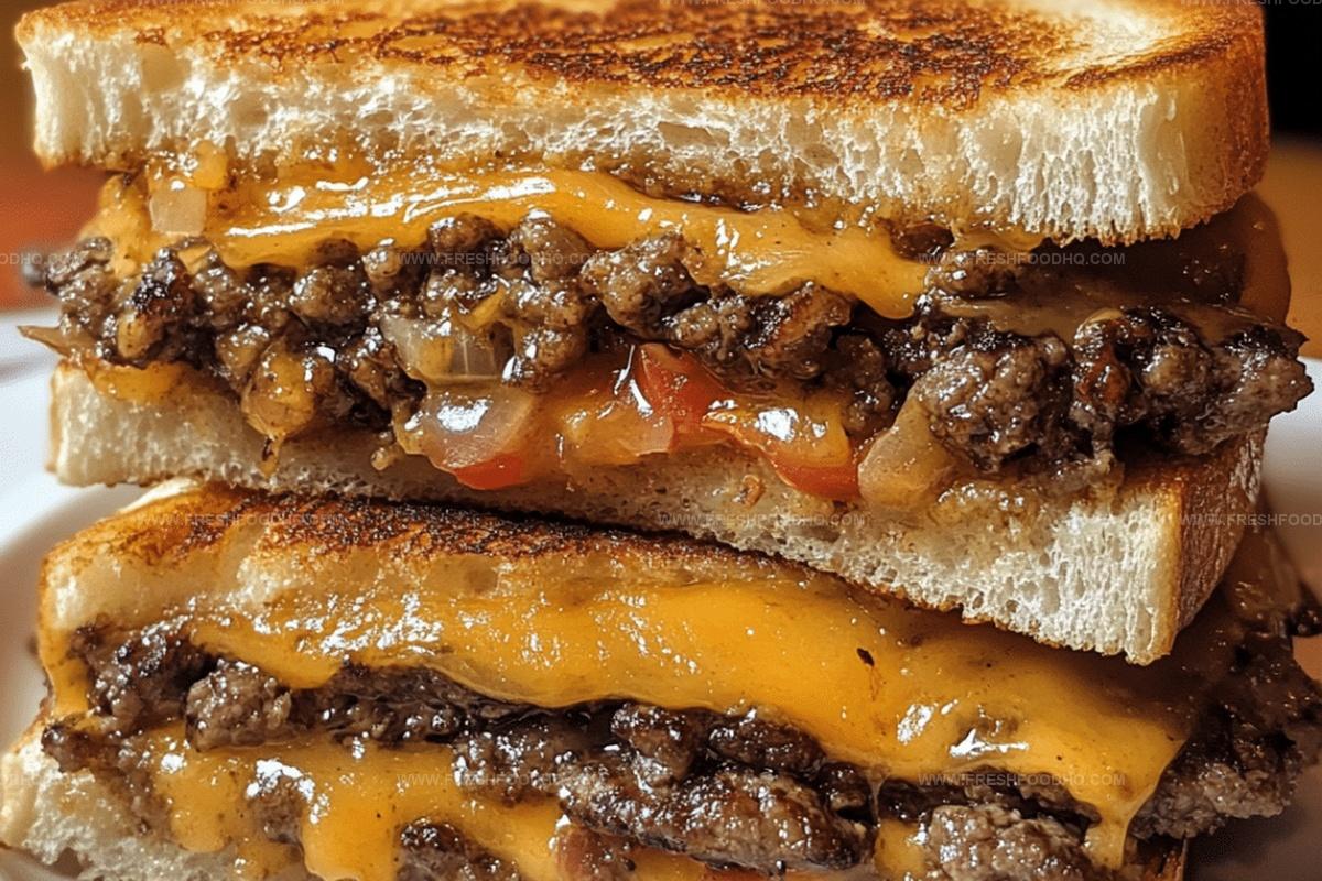 Patty Melts with Secret Sauce Recipe