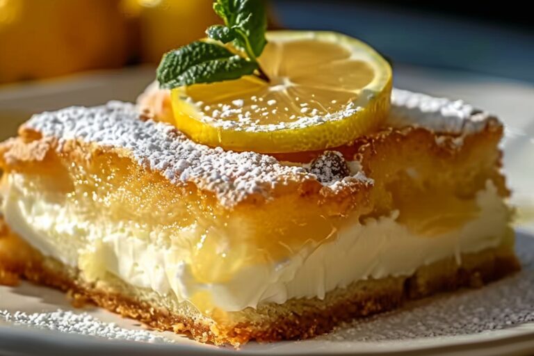 Lemon Cream Cheese Dump Cake Recipe