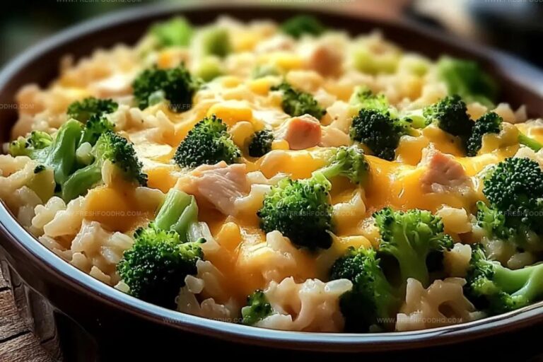 Creamy Broccoli Chicken Bake With Cheesy Rice Layers Recipe