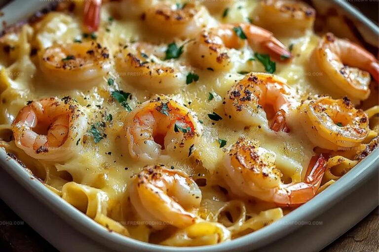 Shrimp Scampi Pasta Bake Recipe