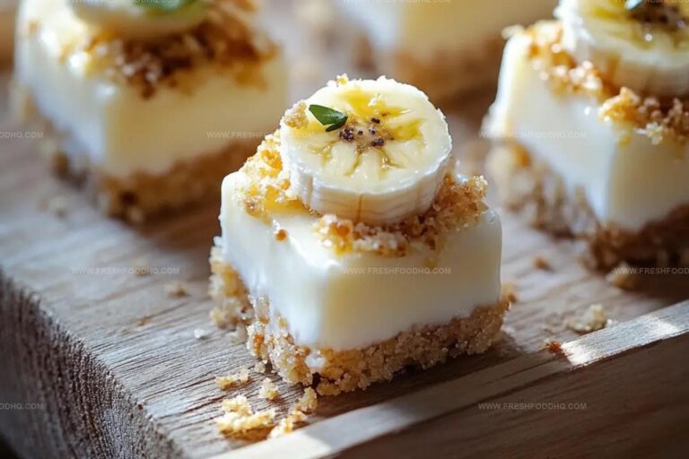 Cheesecake Banana Pudding Bites Recipe