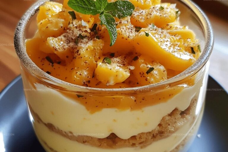 Tiramisu Mangue et Fruit de la Passion Tropical Recipe