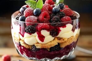 Berry Tiramisu Trifle Recipe