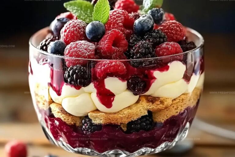 Berry Tiramisu Trifle Recipe