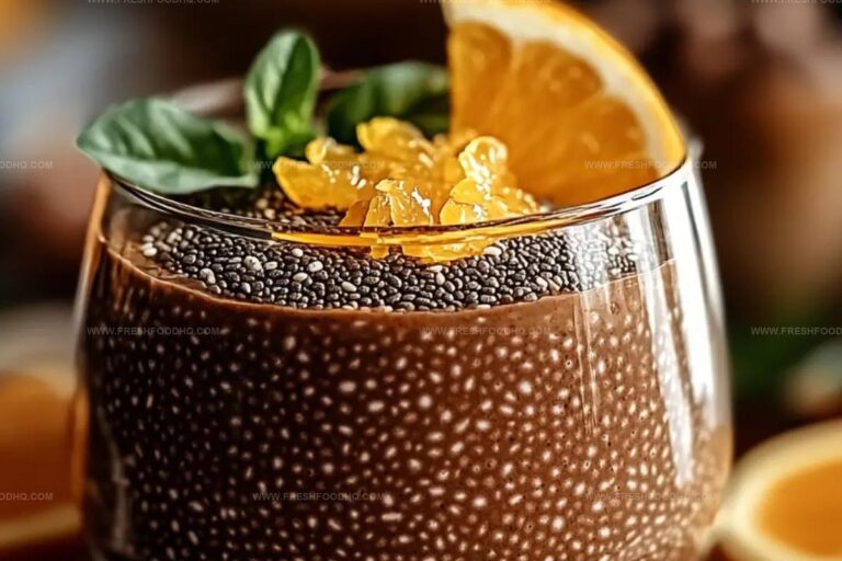 Chocolate Orange Chia Pudding Recipe